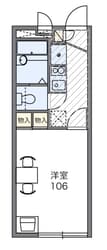 レオパレスポートサイドの物件間取画像